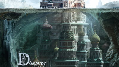 【ADS】モスクワに現存する建築物を使った［シューセフ建築博物館］の幻想的な広告キャンペーン。