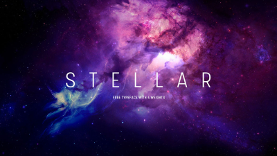 【FONT】フリーフォント［STELLAR］がイイ感じです。