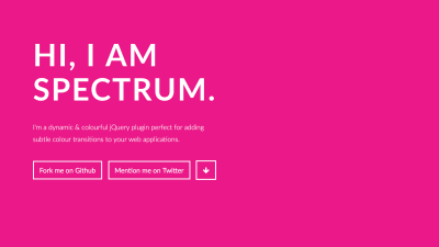【jQuery】背景色をスムーズにグラデーション変化させる［Spectrum］の使い方