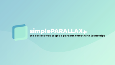 【JavaScript】超簡単にパララックス効果を実装できる［simpleParallax.js］の使い方