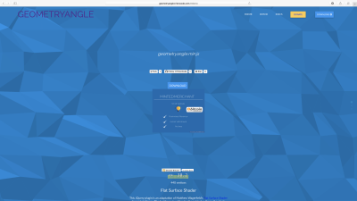 【jQuery】ポリゴン状の背景を描画する［Geometryangle］の使い方