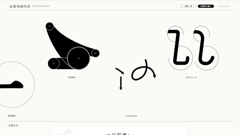 砧書体制作所