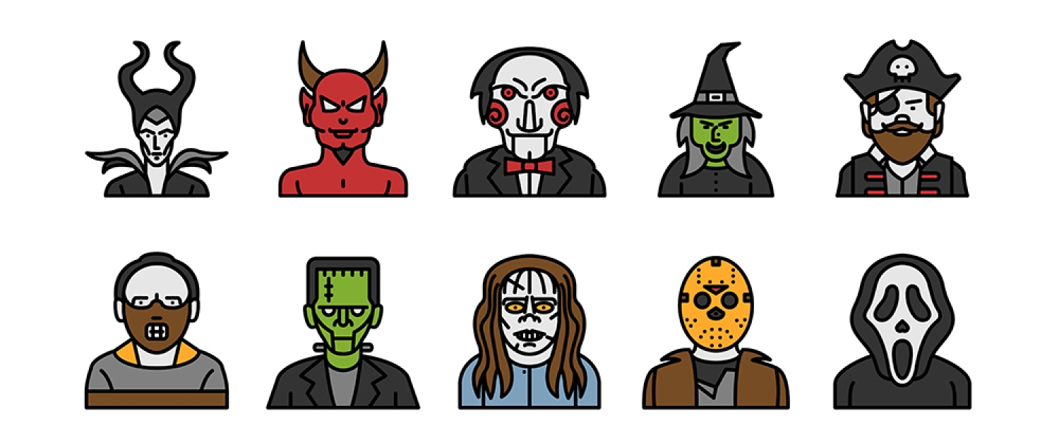 ハロウィンのキャラクターが揃った無料アイコン Halloween Characters が可愛い 株式会社オンズ