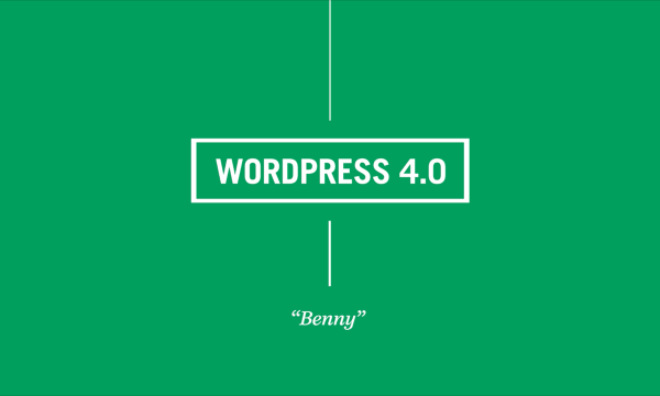最新版の WordPress 4.0 がリリースされました。
