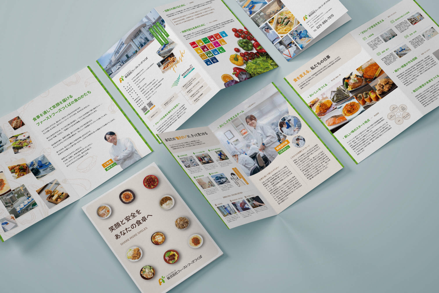 ファーストフーズつくば求人ブース設営