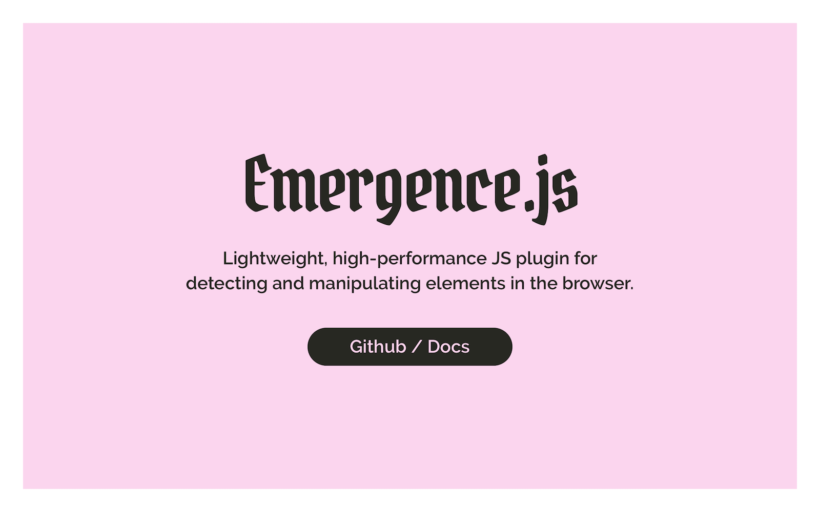 Emergence.js