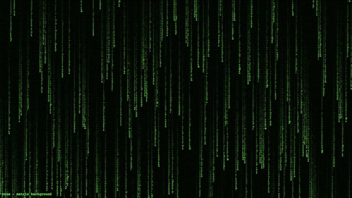 Canvas Matrix Background